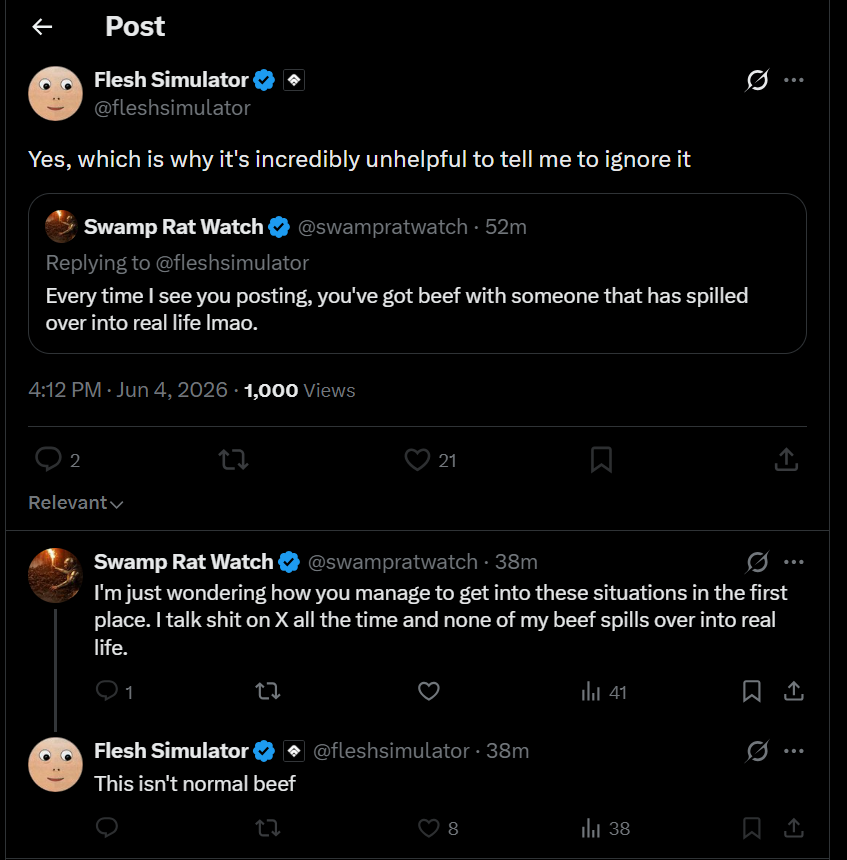 PurgedMaoist's tweet photo. "Your Honor, this isn't Normal Beef." https://t.co/CdPbLGoZ41