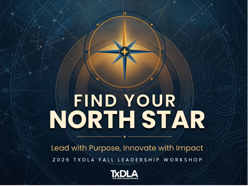txdla's tweet photo. FLWS 2026 is set! Oct 5-7 at Stella Hotel in Bryan. Theme: Find Your North Star: Lead with Purpose, Innovate with Impact. Interactive sessions, peer collab, great conversations. Register now: https://t.co/L0vGQTnoWT   #TxDLA #DigitalLearning https://t.co/ZnxXQ6aS2q