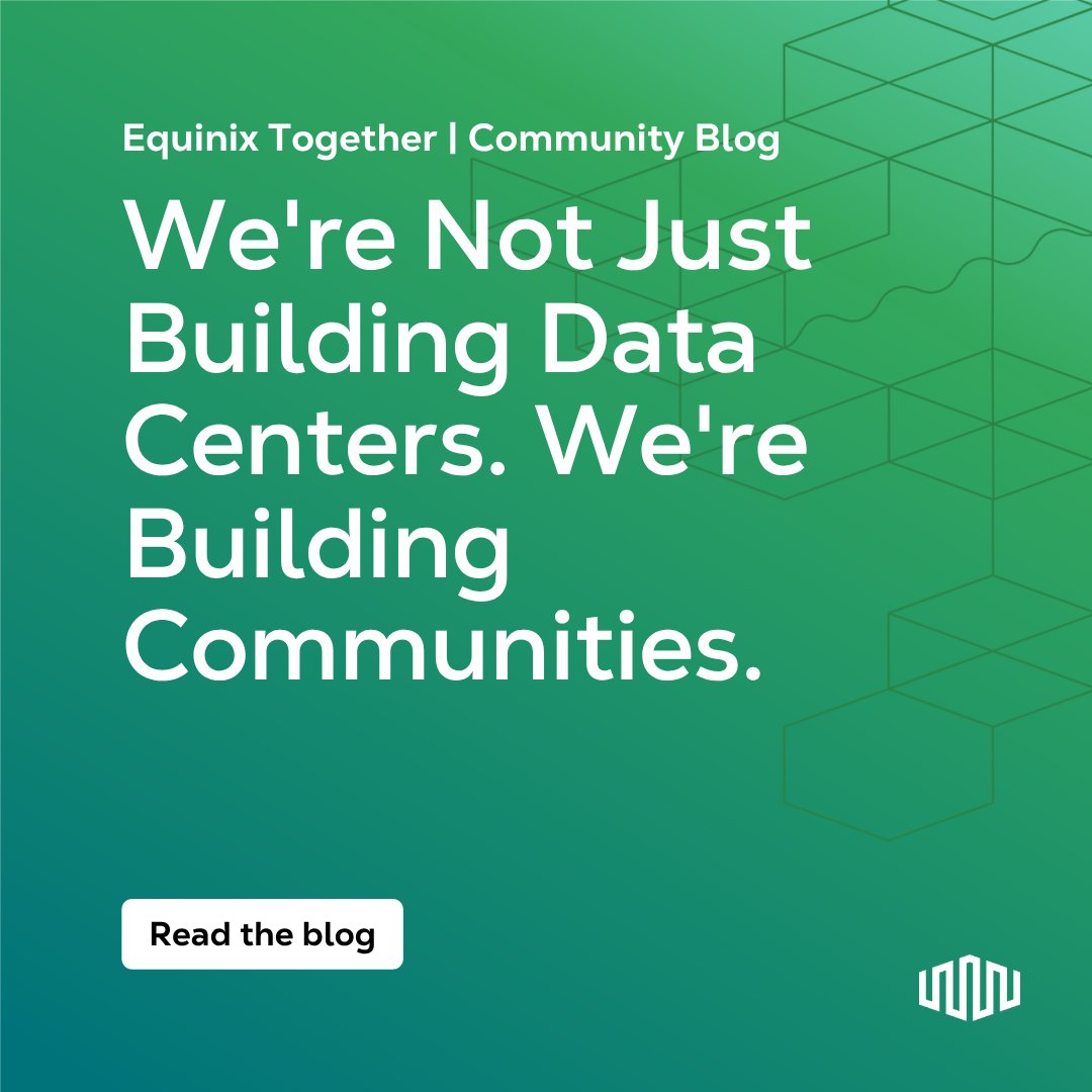 germanyc's tweet photo. I love this blog by Arquelle Shaw on Equinix's U.S. Community Principles because it puts clear expectations around a clear responsibility: growth should work with local communities, not around them.

Take a closer look: https://t.co/5b3fwBP2o6 https://t.co/RFw63e777g