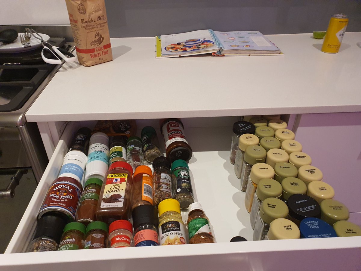unordinaryjo's tweet photo. @khutso_moima @juss_cassie24 Lol, I have pretty much every ingredient and spice tho. All you pretty much have to do is buy nyama when visiting, and I have everything else sorted out. https://t.co/1GpTddG78F