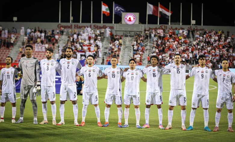 YeMonitor's tweet photo. #اليمن إلى كأس آسيا 2027.. فرحة عارمة ووعود بتكريم الأبطال بعد إنجاز تاريخي https://t.co/3m4K7OG5WB https://t.co/VFklKiUGl3