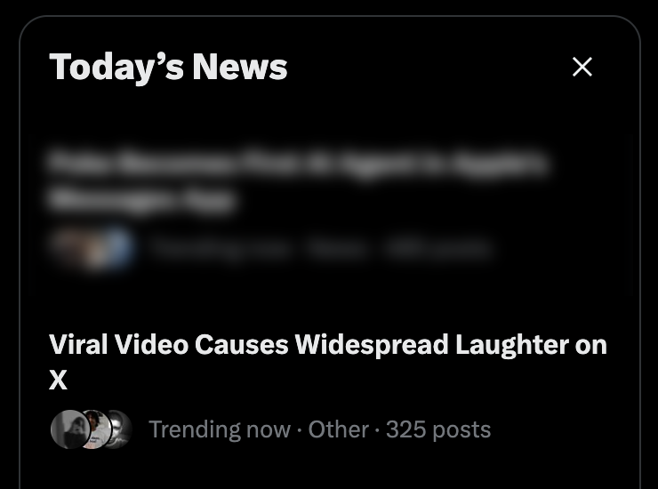 rafamolone's tweet photo. Remember when trending topics were a thing? Now we get this https://t.co/dKJDz50HwZ