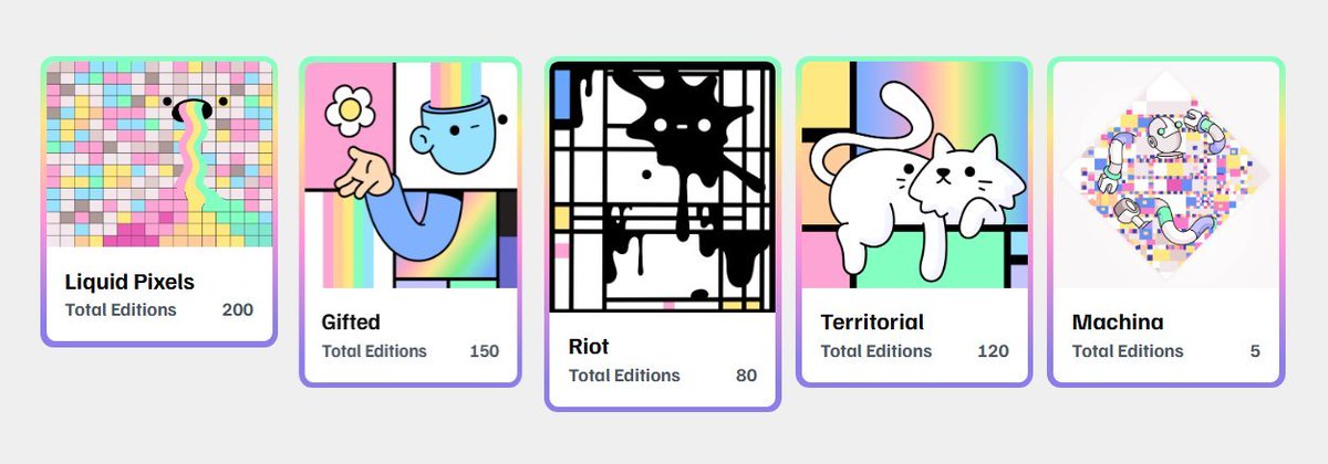 Stevenwebthree's tweet photo. Liquid Pixels and Riot are my favorite😍
What about you?
@doodles 
@elmonx_official https://t.co/ElIUobyTAp