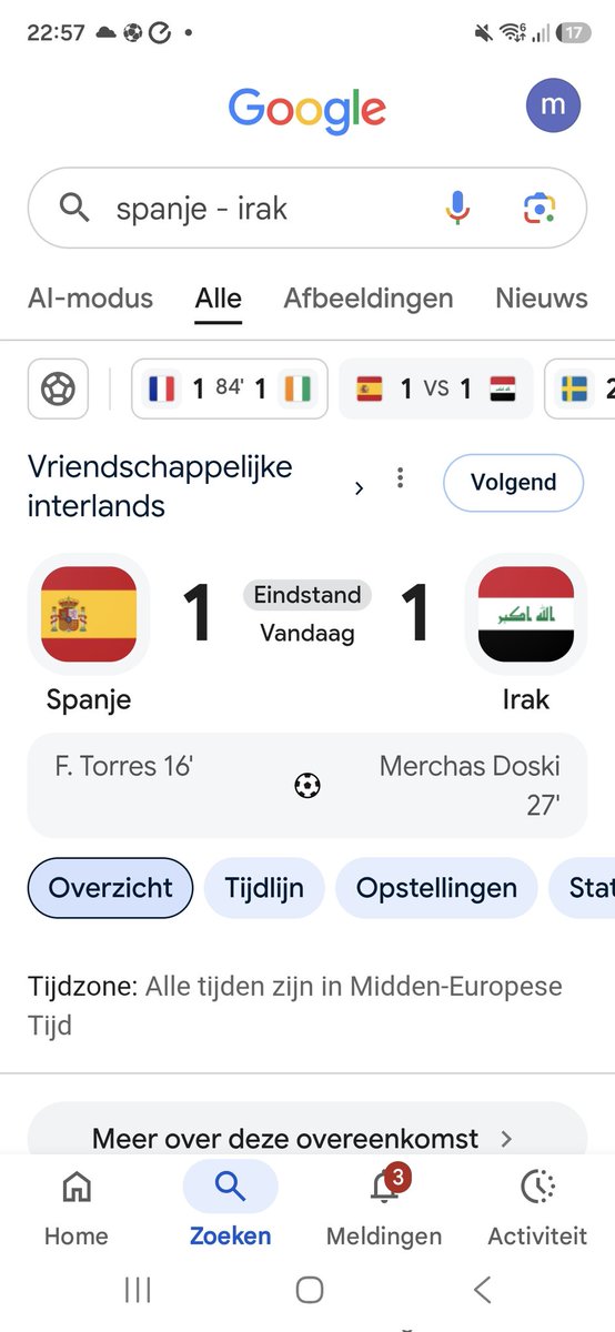 Marcus286341's tweet photo. @VI_nl Ondertussen speelt spanje gelijk aan iran in hun "uitzwaai" wedstrijd. Niks dramatisch aan ons verlies we speelde niet om te winnen. https://t.co/GIC74xBMmk