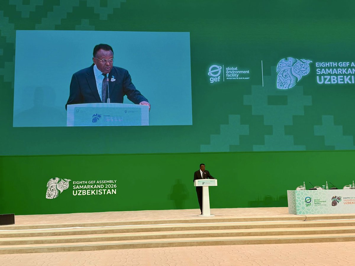 BashirMJ's tweet photo. At the @theGEF Assembly, I restated Somalia’s commitment to the 2030 Agenda through action on climate, nature, and pollution. We are advancing our NDC, NAP, with sustainable land use at the centre. I call for stronger GEF-9 partnerships and climate finance for vulnerable nations. https://t.co/uxHRrQJiAt