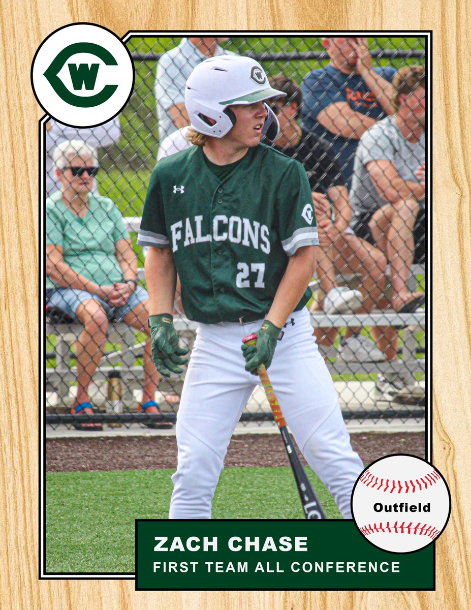 GRWCAthletics's tweet photo. Post-Season Accolades

Congratulations to our West Catholic Falcon Baseball selections who received OK-Gold All-Conference this 2026 season. Go West!  

Zach Chase - 1st Team  
Hudson Perry - Honorable Mention 

#TogetherWeWin | #GRWCAthletics https://t.co/P6Yob6bVz9