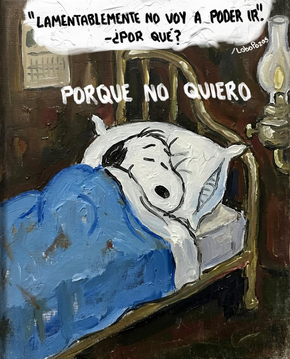culturainquieta's tweet photo. Hay que normalizar que no te miren mal por decir “porque no quiero”.

​🎨: Por el pintor e ilustrador mexicano Lobo Pozas https://t.co/7mpT664p7l