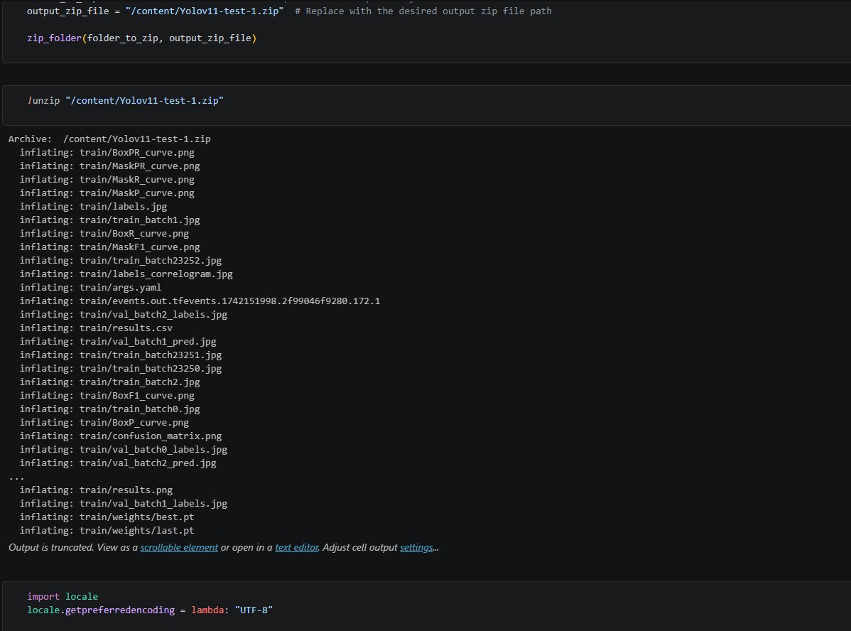 knee_kunzz's tweet photo. ๐Day 357 of #ML365 #machinelearning
Training Yolov11 Instance Segmentation https://t.co/Vxco2smXOa