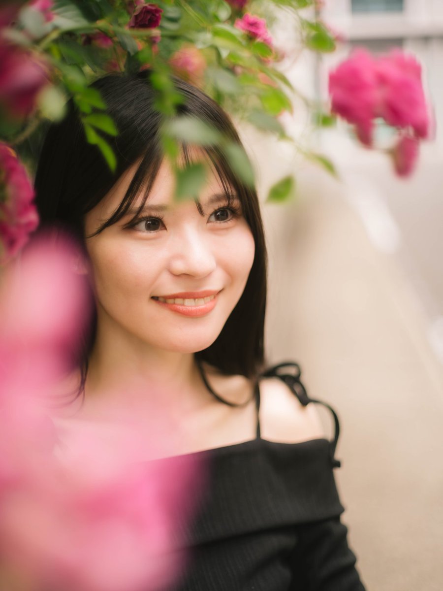 Cute smile」 モデル #黒瀬ナミ(@__gawgaww)さん #RARE撮影会(@RARE___