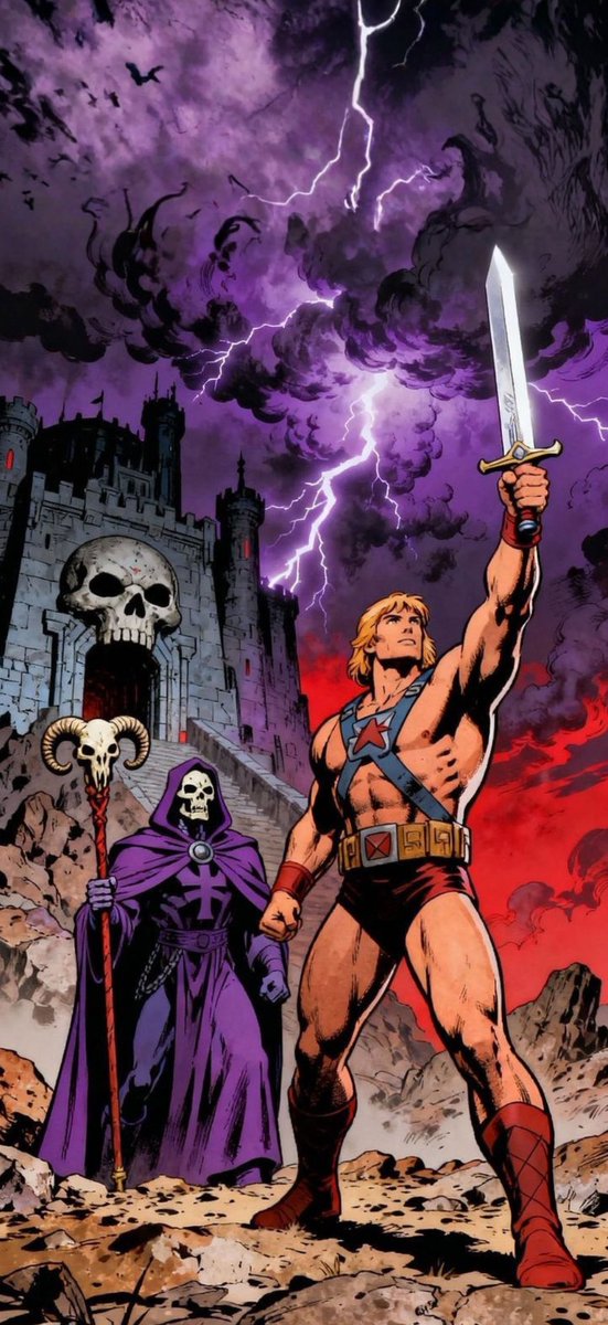 unlockscreen's tweet photo. —  Masters of the Universe |  He Man wallpapers 

like &amp; rt if you use it!! /bel https://t.co/umZcK4sXle