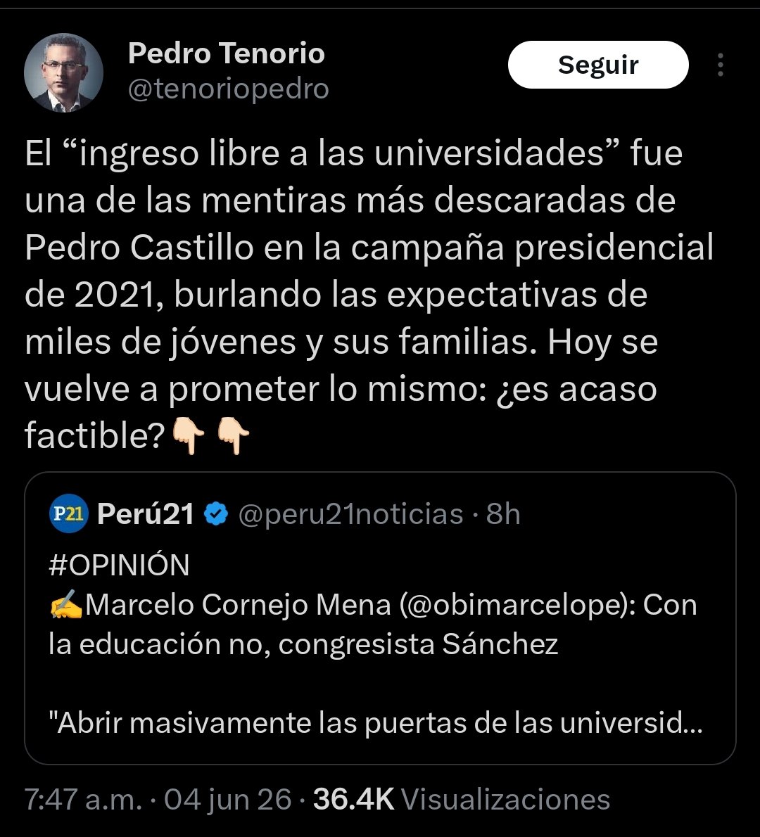 PorEstosNo2026's tweet photo. Con esto nos queda demostrado que las dictaduras no son ajenas de los gobiernos, canales de TV como @Latina_pe cruzan peligrosamente con ese tipo de prácticas

ES MOMENTO DE APAGAR LA TV. 
#PrensaBasura #ApagaLaTV https://t.co/UjctkQF01i
