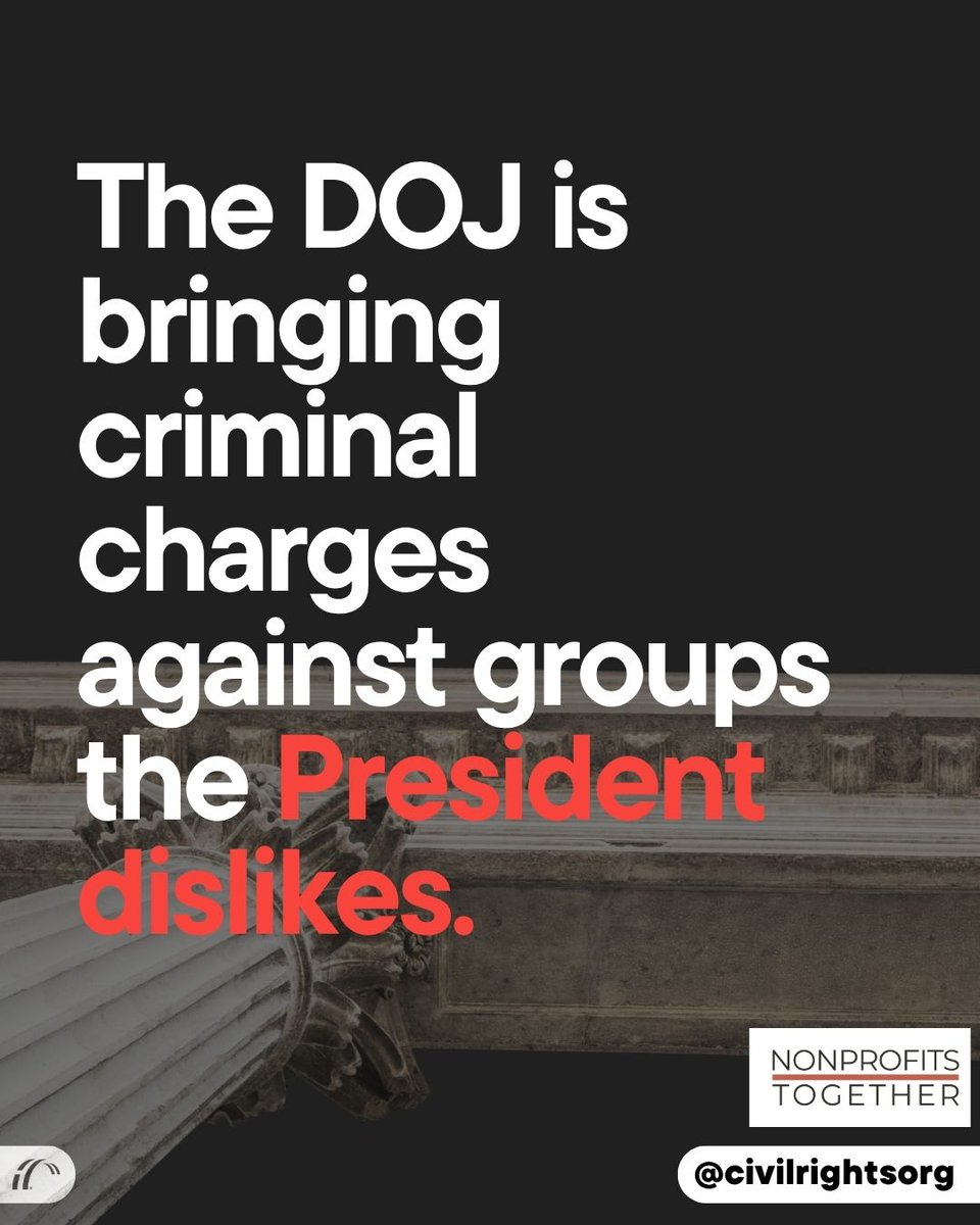 civilrightsorg's tweet photo. The @SPLCenter's indictment was decided before the DOJ interviewed a single employee or requested a single document. A federal court just threw out another case on the exact same grounds. Dismiss this case. https://t.co/uBbdPfQK8s