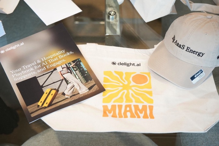 GetDelightAI's tweet photo. After a full day on the conference floor, we took it to the water. 🌅 

We wrapped up day one of Aviation Festival Americas with an evening on Biscayne Bay alongside airline and airport leaders. Good company, great conversations, and a night to remember.

Thank you to everyone who joined us. 🛳️ 🥂