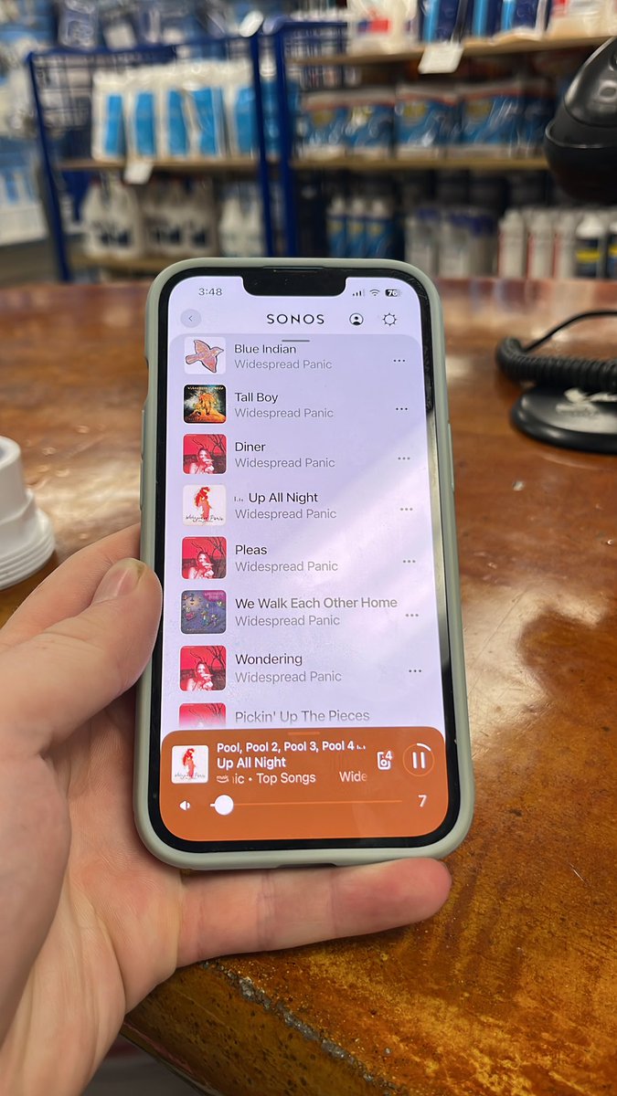 PahaadTetti's tweet photo. Finally got aux at work. About to bless my coworkers ears. https://t.co/DAS4plvojK