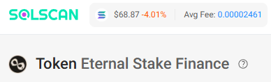Eternal Stake Finance | $ESF tweet media