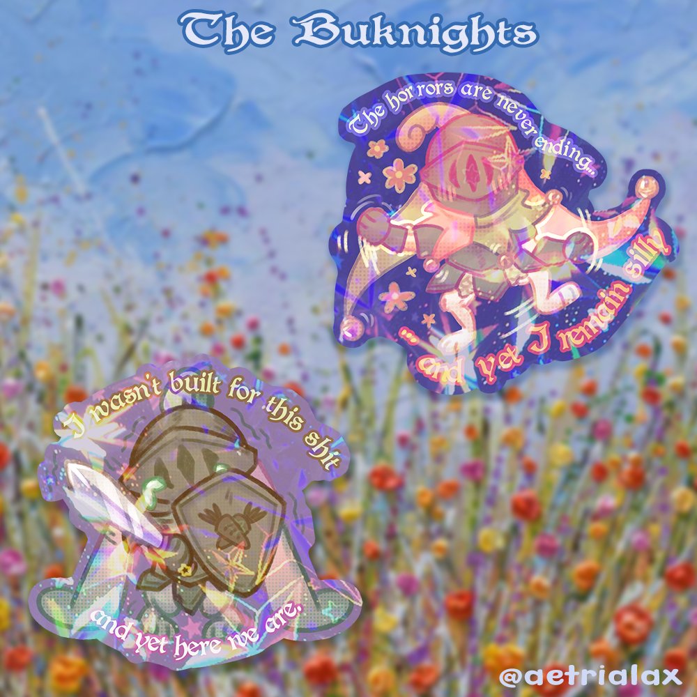 aetrialax's tweet photo. wracked my brain for more rpg animal puns! along with 2 new bunknight holo stickers :) 

grab em this saturday! 
#philifur2026 #dnd #rpg https://t.co/9Aq1g0bFp2
