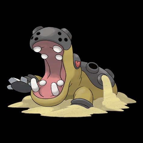 DailyPokeEntry's tweet photo. Pokédex entry #450
Hippowdon: Heavyweight Pokémon 

Typing: Ground

Abilities: Sand Stream/Sand Force

It blasts internally stored sand from ports on its body to create a towering twister for attack. https://t.co/JgDyvzZuSX