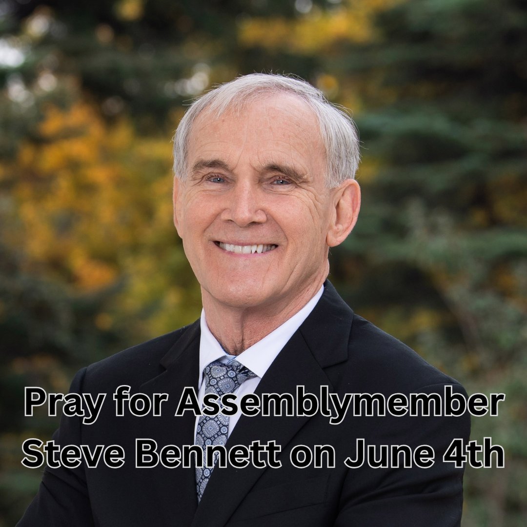 FamProtectMin's tweet photo. Pray for Assemblymember Steve Bennett on June 4th

🙏🏛

https://t.co/DpzeOngrVc

#pray #californialegislators #familyprotectionministries https://t.co/ArZqZBLr3A