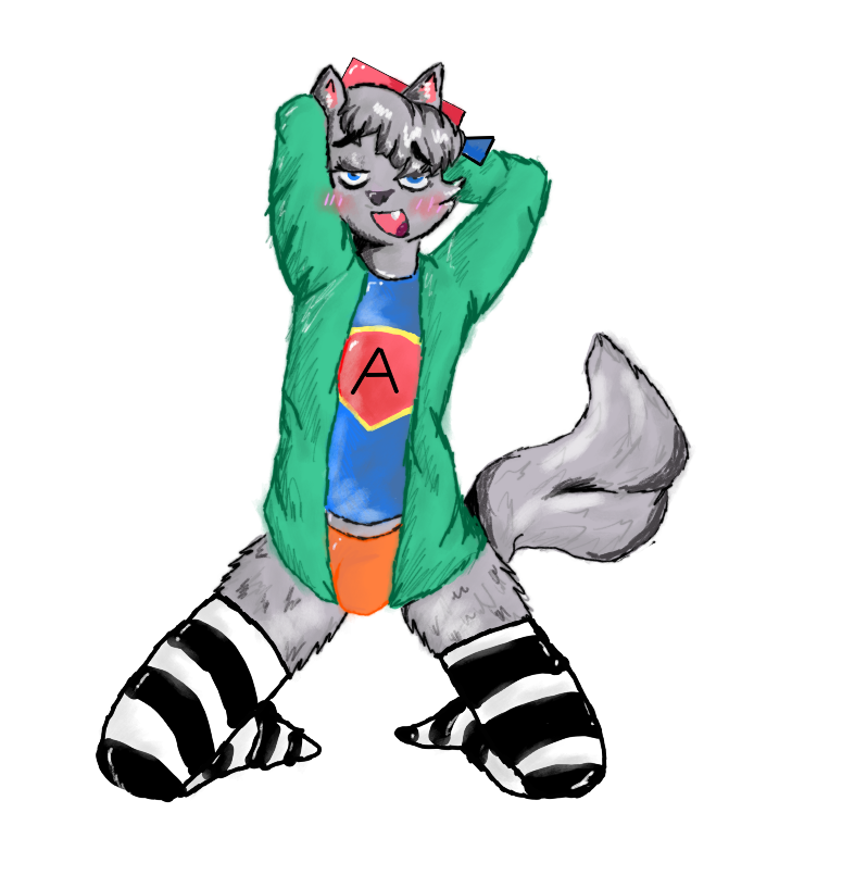 AlexwolfNsfw's tweet photo. Okay, here's another one. 

Alexis wolf femboy 🏳️‍🌈 

Artist🎨: Anonymous 

#furry #furrygay #femboy #lgbtiq+ #gay #oc ㅤㅤ https://t.co/QIq70Ydg2L