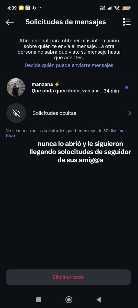 lieeburial's tweet photo. las amenazas q le mandó a mi amigo y los mensajes desde la cuenta de sus amigos q le mandaba cuando mi amigo lo bloqueó https://t.co/IDcyAHJux1