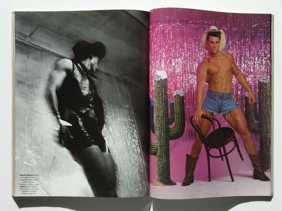 Davediscoballs's tweet photo. Day 4 of Pride Month and celebrating my queer icons. Bruce Weber I love you.
#pridemonth #bruceweber #pride https://t.co/U1C19UCewp