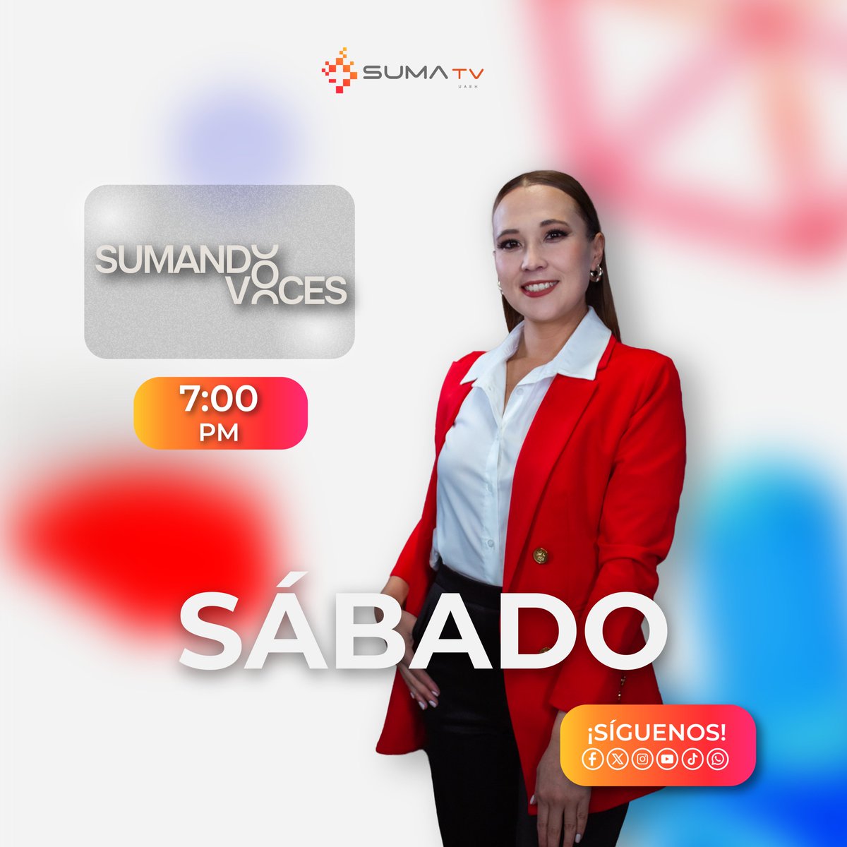 sumatvuaeh's tweet photo. #SUMATV 📺✨|  ☀️🍿 ¿Día de descanso y no sabes qué ver? 🧠 ¡Tranquilo, en SUMA TV tenemos el contenido perfecto para ti!

Acompaña tu día con el mejor contenido disponible en: 🌐 Web: https://t.co/gTwV66WkIx 📍 Señal: Canal 13.1 📲 App Móvil: SUMA UAEH

#SUMATV #UAEH #Pachuca https://t.co/m9glESaf6x