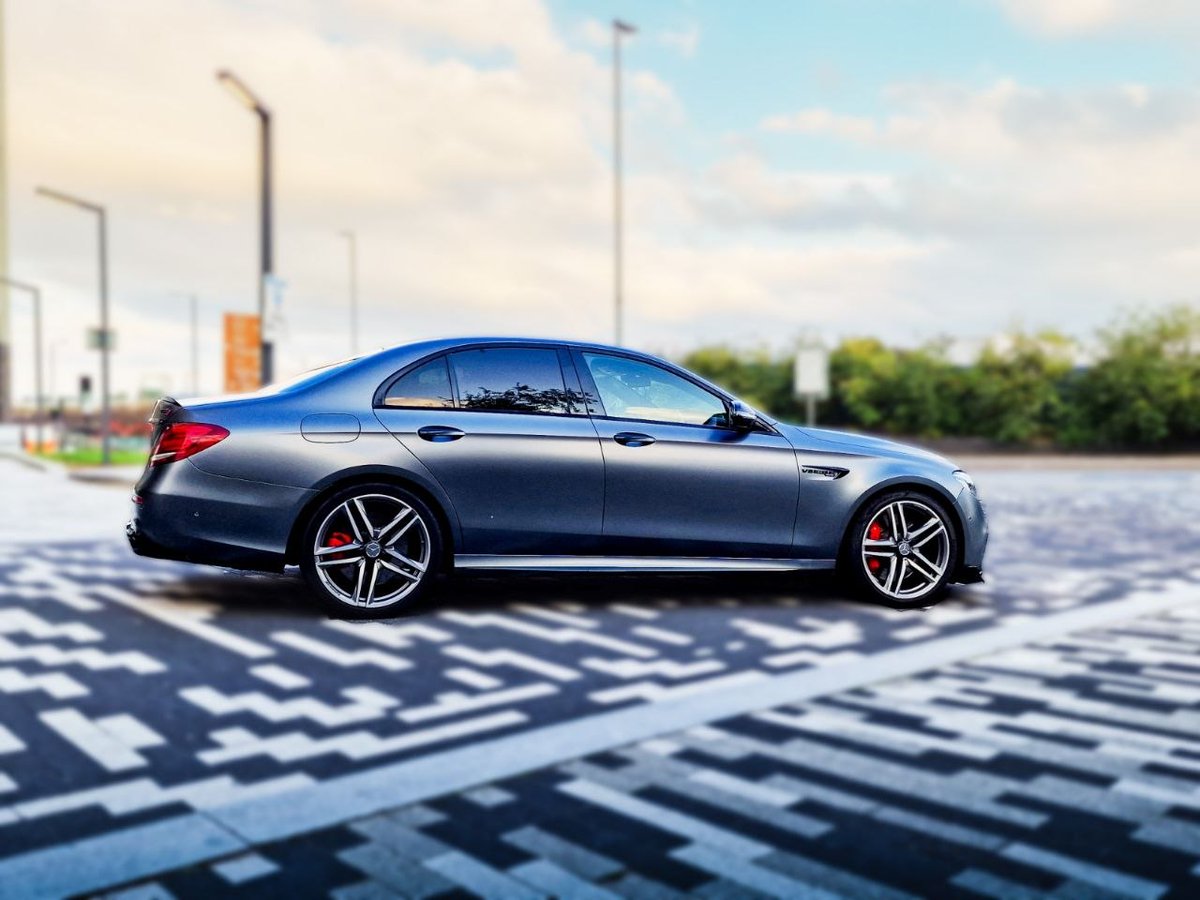 WrapartUK's tweet photo. Mercedes E63S AMG Transformed in Satin PPF #MercedesAMG #E63SAMG #SatinPPF #VehicleWrap #Wrapartuk https://t.co/xrkUtS1Mcg