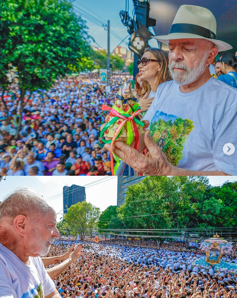 Fazitos's tweet photo. @MarcioF62814038 @exame Lula é católico https://t.co/oU99WEajJv