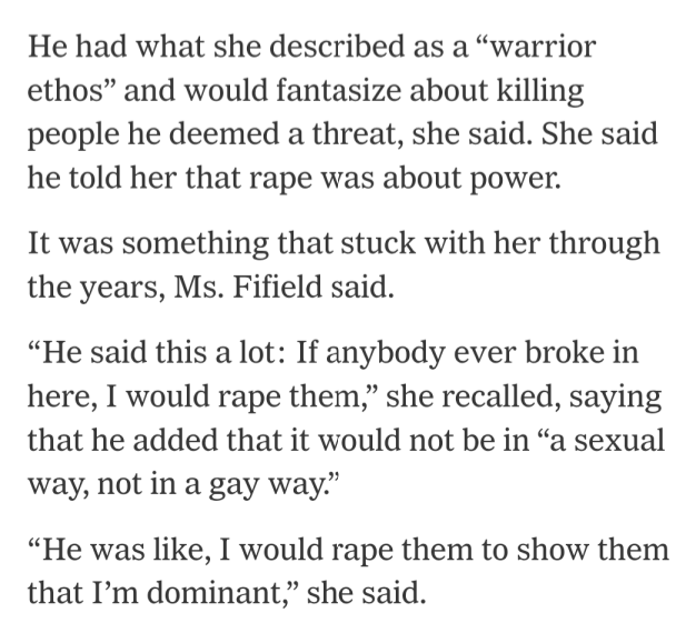 GoyEmpanada's tweet photo. Graham Platner fantasized about committing rape to show how "dominant" he is.

Imagine what he did to Iraqi and Afghan woman if this is how he talks to American women. https://t.co/ySLh2BK4xX