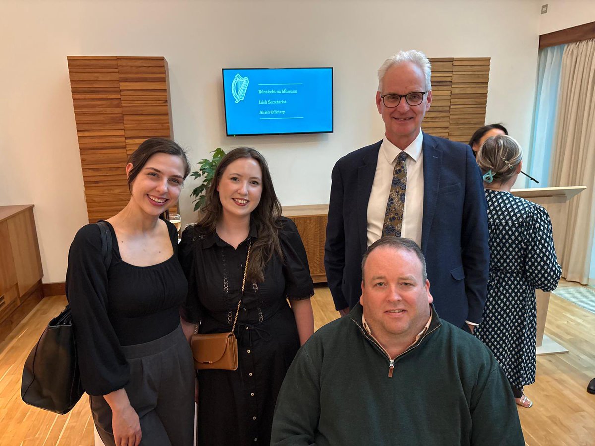 eimearod's tweet photo. Had a great evening celebrating the achievements of @WAVETrauma  yesterday at the Irish Secretariat 🥂

Very proud to support their work with @HHDSolicitors &amp; the Belfast Solicitors Association as our nominated Charity of the Year.

Thank you for having us @WAVETrauma https://t.co/1FwROVZ5QW
