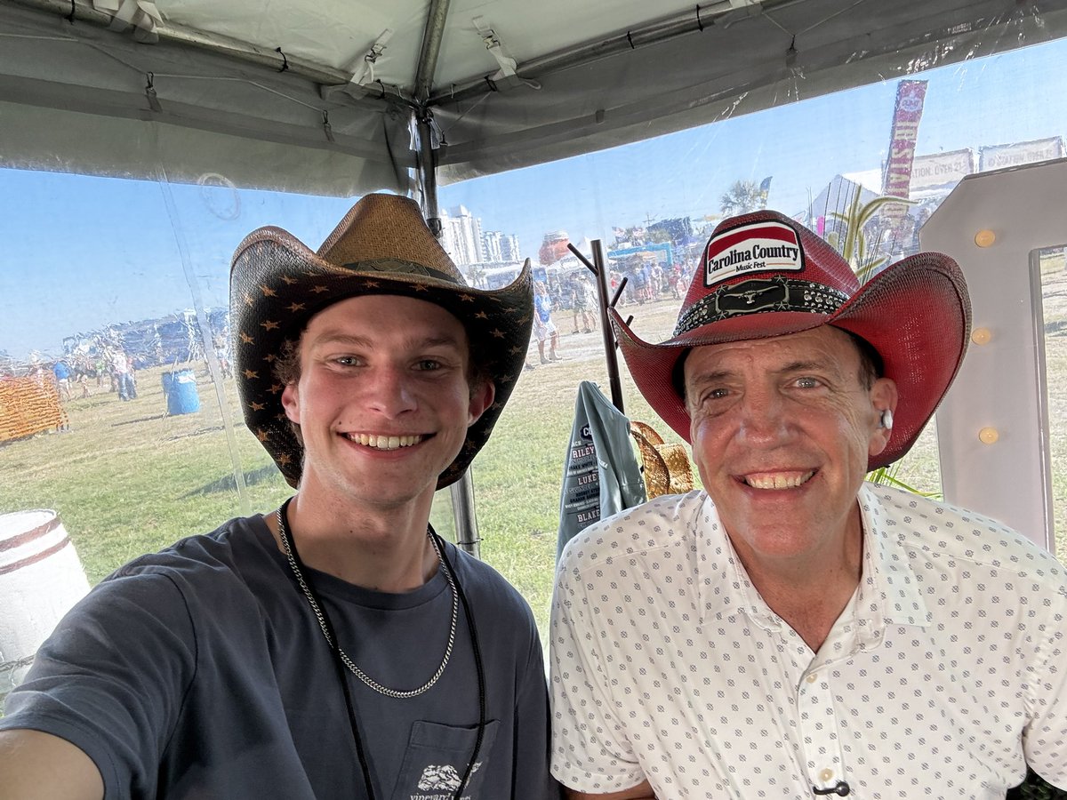 liamswx's tweet photo. It’s CCMF time! @wpdeabc15 is the official media partner of the @CCMFLive and we are LIVE on TV from the concert right now. @EdPiotrowski is actually introducing Luke Bryan on the Coors Light Stage tomorrow night. Here’s to a great four days ahead! 🤠 #ccmf2026 #ccmf https://t.co/TmYIIND5Qa