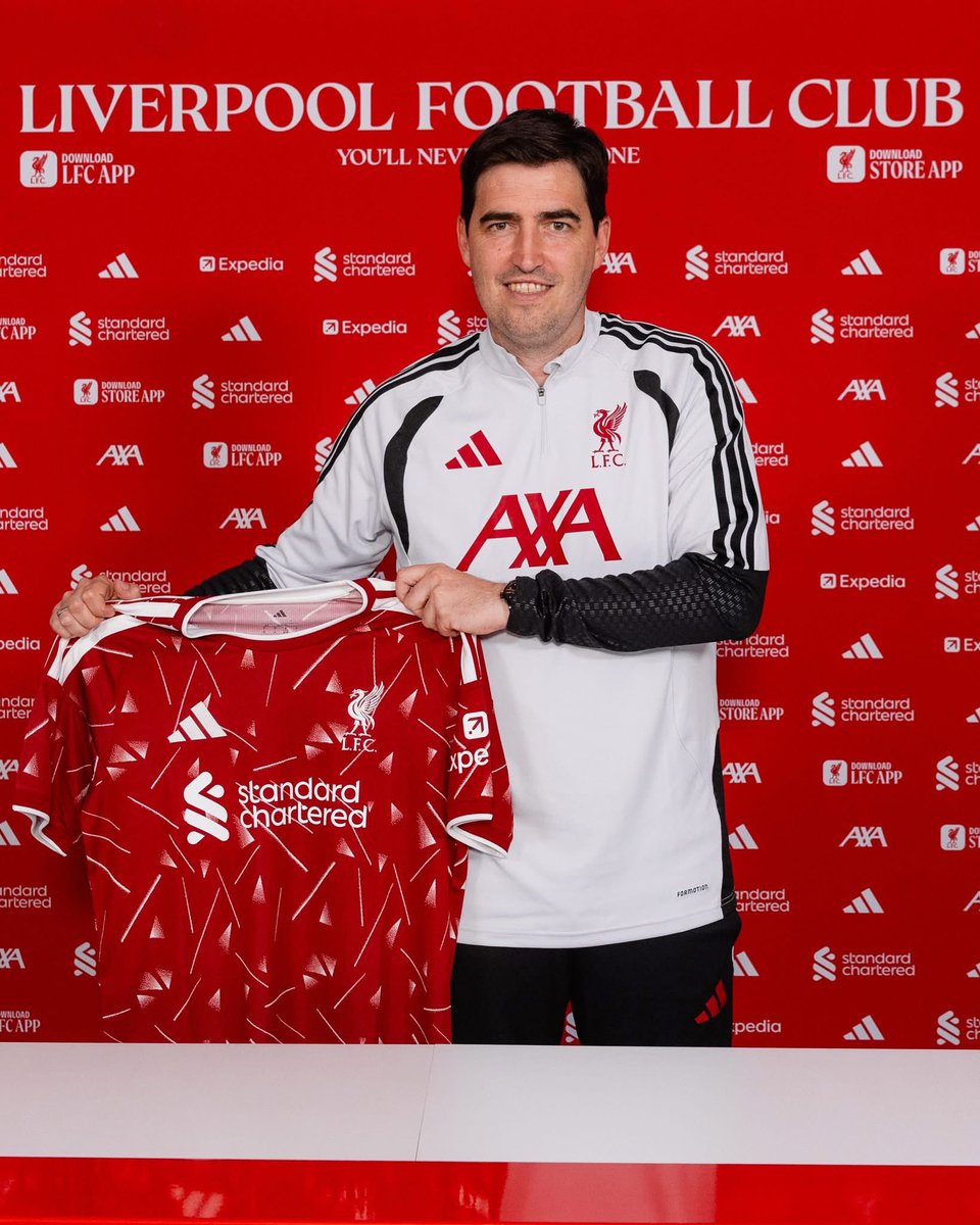 JonWebsy's tweet photo. Welcome to Anfield Andoni https://t.co/04u1VEII5U