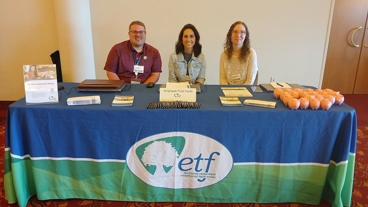 WI_ETF's tweet photo. During last Monday's @WisconsinDOA Leadership Conference, ETF shared with DOA leaders some of ETF's exciting modernization efforts that help state agencies and employees manage their benefits through online self-service.

Know more about My Benefits: https://t.co/HzMMgLdoNb https://t.co/1Y94N9pq7R