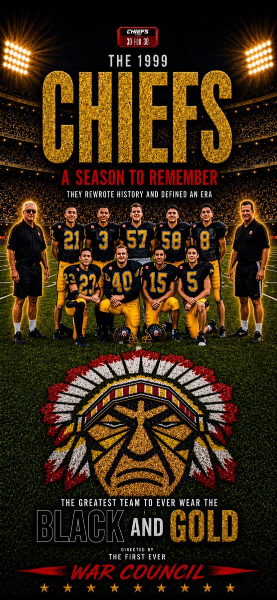 chieftains99's tweet photo. This image is dedicated to the 1999 Santa Fe Chiefs: They didn't just break school records and shape the teams that followed—the 1999–00 Chiefs are FOREVER etched into the LORE of Santa Fe football💯 https://t.co/P7TamfKZmg