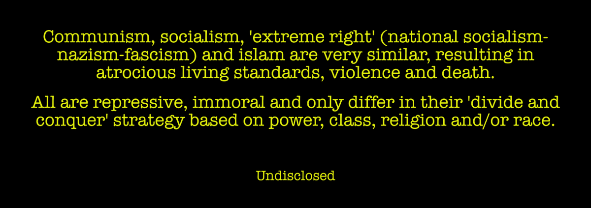 vocate's tweet photo. @3lGr13g0 Different 'flavours' of totalitarianism: https://t.co/7zR2hnaMF2