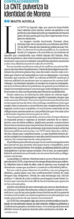 cgf59's tweet photo. @maiteazuela MAGNÍFICO ARTÍCULO, NO DEJEN DE LEERLO, DE DIFUNDIRLO, DE CONVERSARLO. https://t.co/AkRhktoRuD