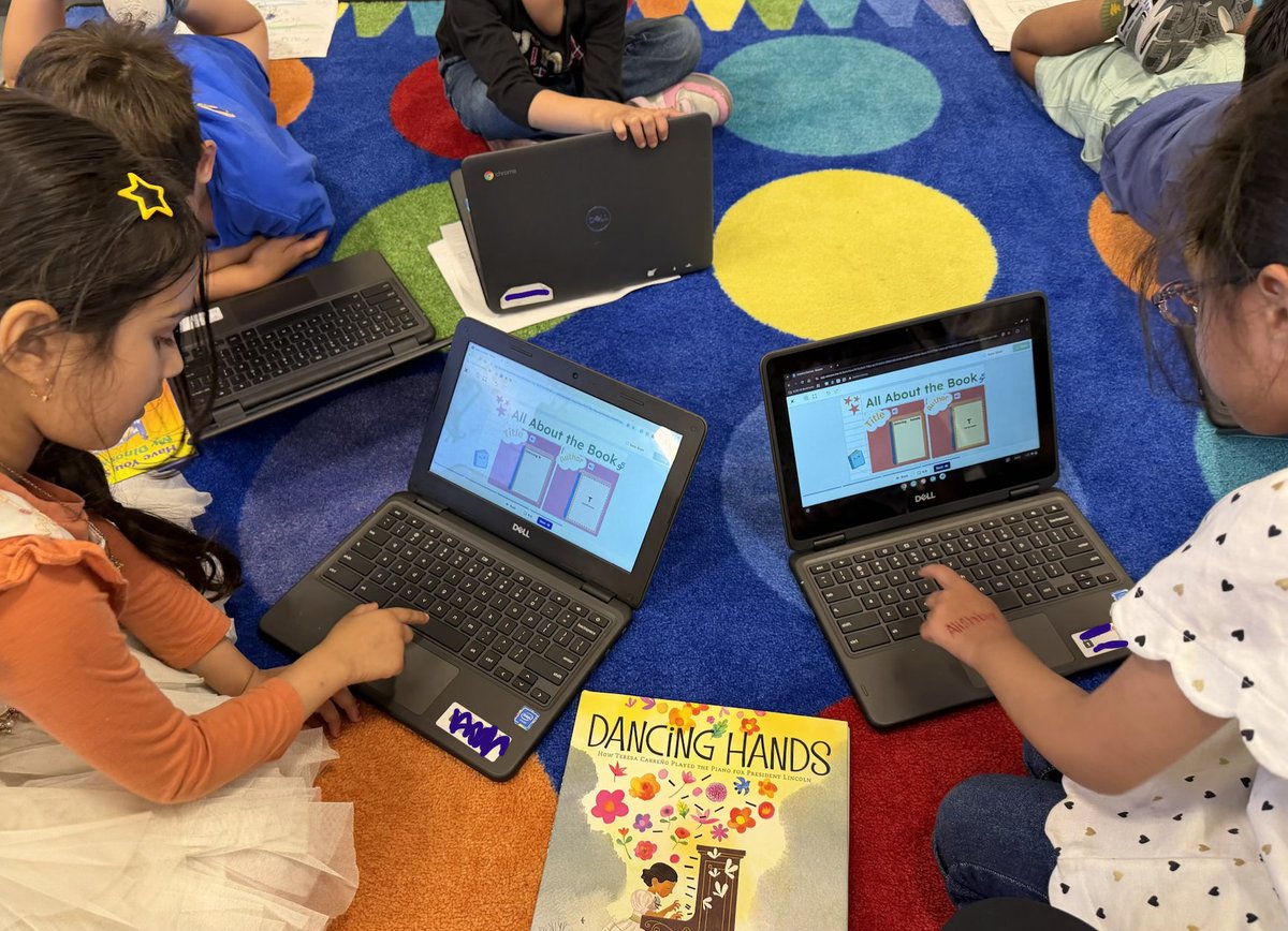 CheektowagaCSD's tweet photo. This week, Mrs. Lattanzio’s students shared their book reviews on Seesaw! They uploaded photos, added book titles and authors, and recorded videos explaining why they enjoyed their books and why others should read them. https://t.co/rPepCZtGjq