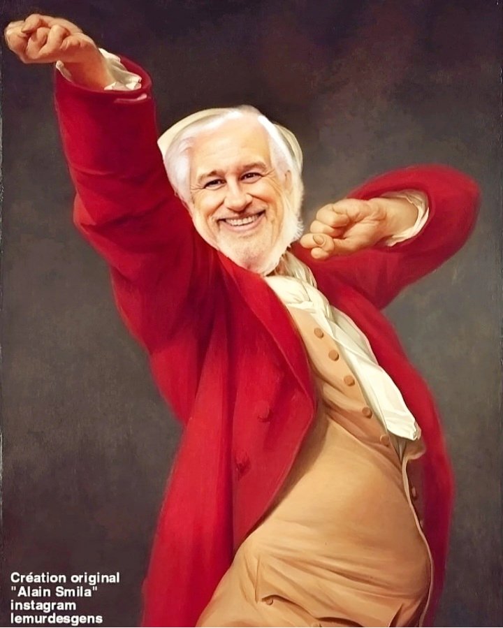 AlainSmila's tweet photo. Steven Spielberg  #stevenspielberg ( Réalisé sans IA)

(Joseph Ducreux 1783)

Création unique "Alain Smila" France 🇨🇵 Paris 🇨🇵 Actuellement sur ma page instagram 😇 https://t.co/FMr62r1bIU