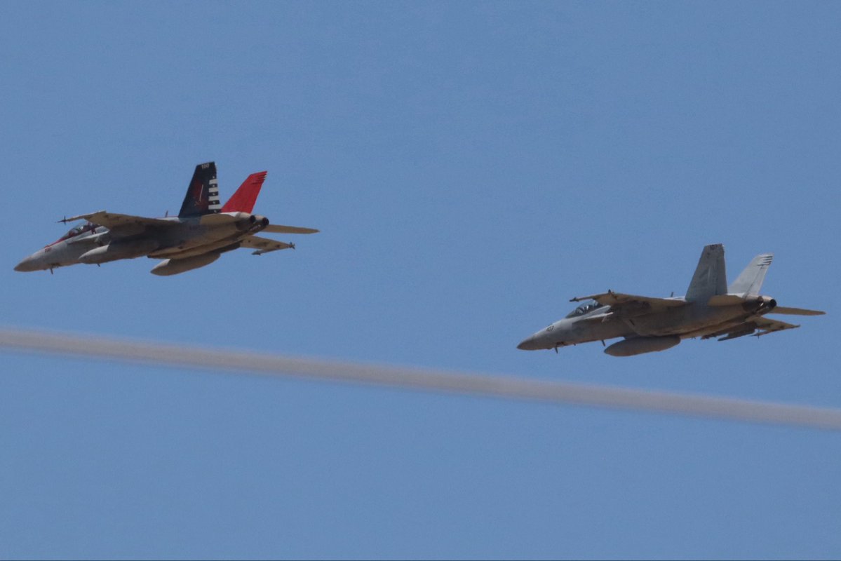 SFJET147's tweet photo. Fighting Redcocks CAG 🐔 
Navy F/A-18F VFA-22 https://t.co/Eau6mNcrRi