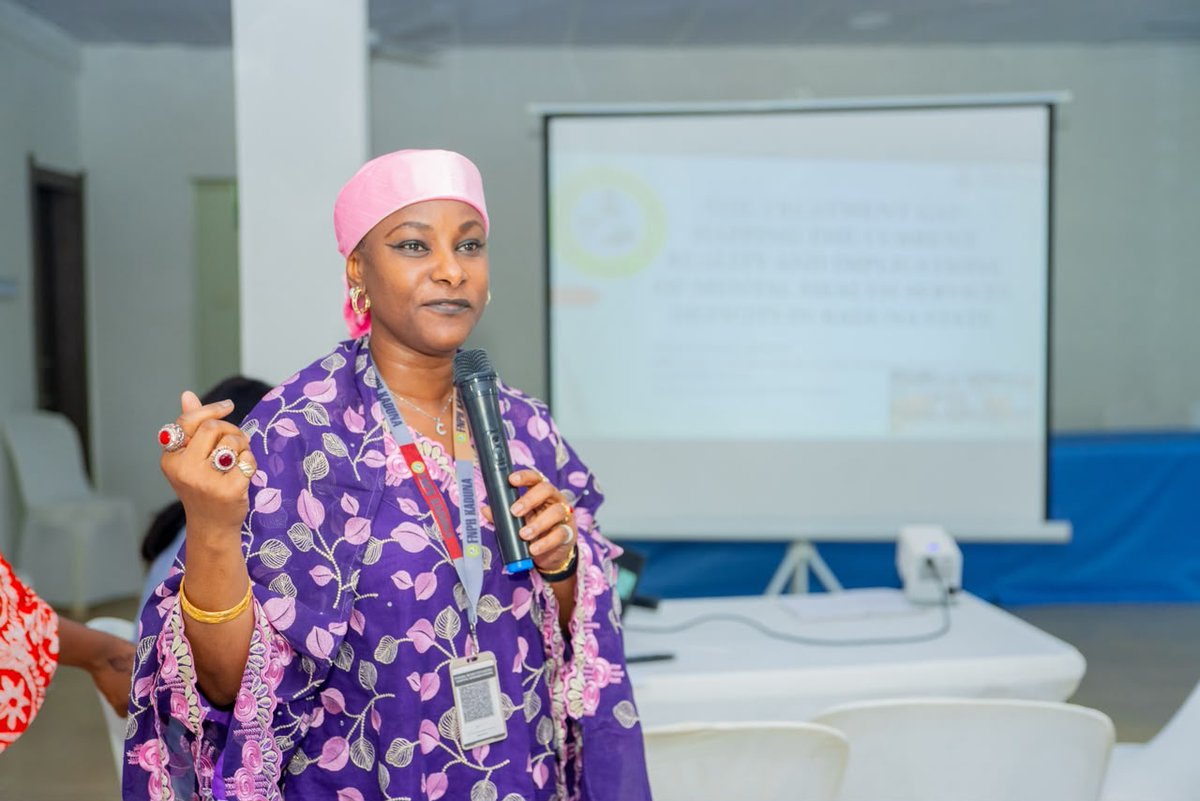 KADSAMHSA's tweet photo. STAKEHOLDER ENGAGEMENT ON INTEGRATING MENTAL HEALTH INTO PRIMARY HEALTHCARE

KADSAMHSA, partnering with @kdsphcb, held a stakeholder engagement on strengthening mental health services within primary healthcare across Kaduna State. Supported by @fnph_kaduna, @kadchma &amp; @KadunaMOH https://t.co/E9pc3xQIc7
