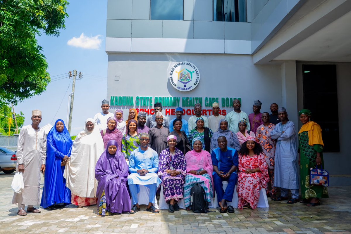 KADSAMHSA's tweet photo. STAKEHOLDER ENGAGEMENT ON INTEGRATING MENTAL HEALTH INTO PRIMARY HEALTHCARE

KADSAMHSA, partnering with @kdsphcb, held a stakeholder engagement on strengthening mental health services within primary healthcare across Kaduna State. Supported by @fnph_kaduna, @kadchma &amp; @KadunaMOH https://t.co/E9pc3xQIc7