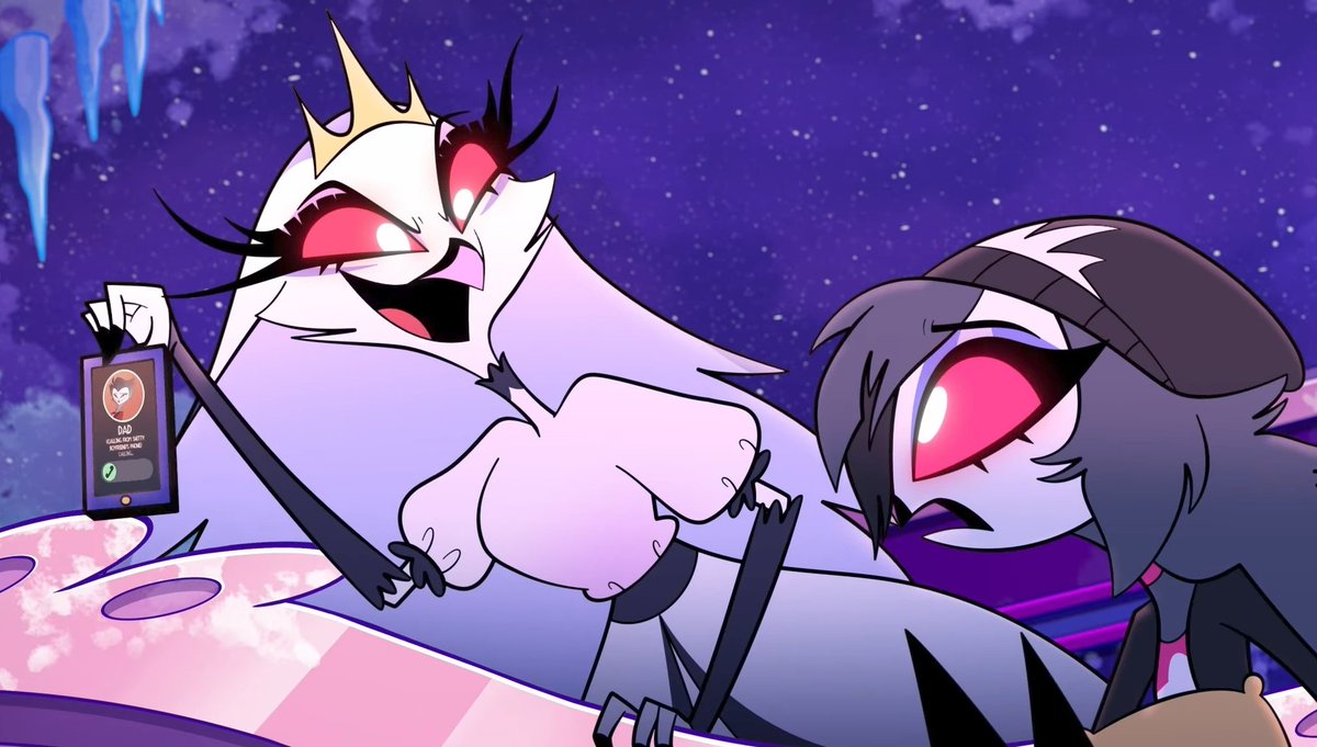 dailygothchk17's tweet photo. Day #219: It was a bad decision to leave this idea of the beatboard, otherwise we would have seen how authoritarian Stella could be that Octavia isn't allowed to call her father.🦉🥀

#HelluvaBoss
#HelluvaBossOctavia https://t.co/y1MB9MjiPI