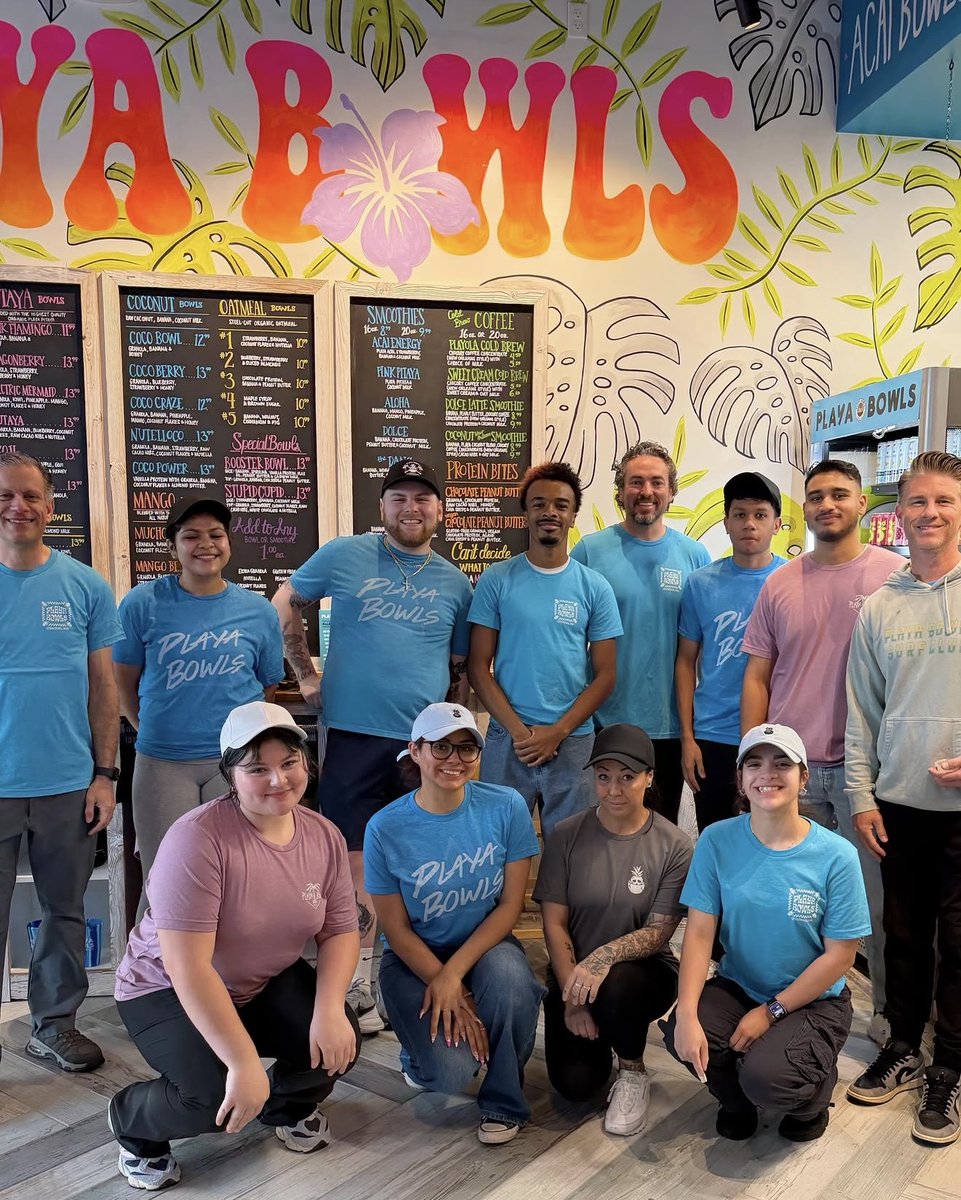 playabowls's tweet photo. NJ’s Original Acai Shop is growing! 400 shops opened and many more to go 🎉🎉 Here are our most recent locations:

📍 1900 Pacific Ave, Suite 146, Virginia Beach, VA
📍 172 Bakery Square Blvd, Pittsburgh, PA
📍 3449 E 86th St, Indianapolis, IN
📍 601 Memorial Dr, Chicopee, MA

Interested in franchising? Visit https://t.co/rie9vptfuh
