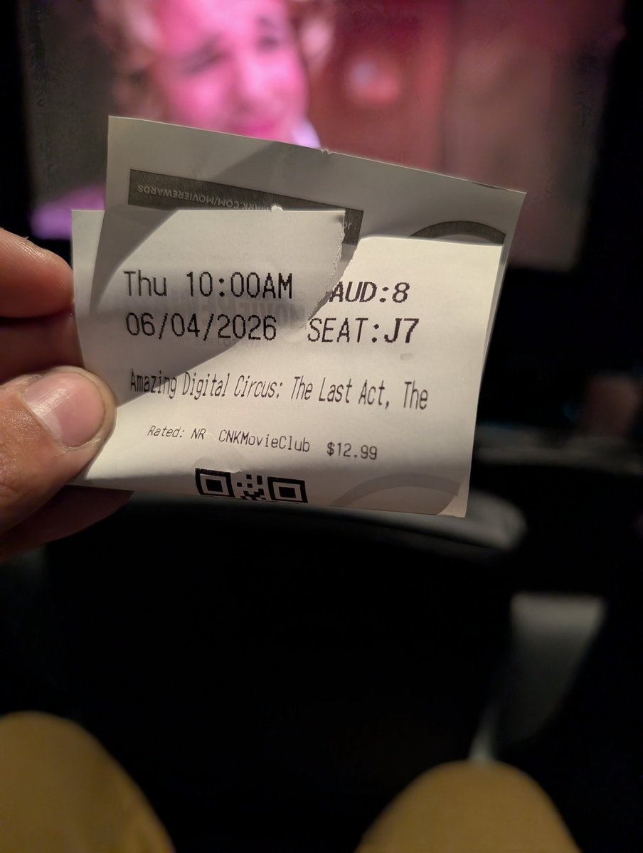 NegiKitsu's tweet photo. Watching The Amazing Digital Circus Last Act first thing in the morning 
I'll let yall know how it goes https://t.co/tVoZpNlVfH