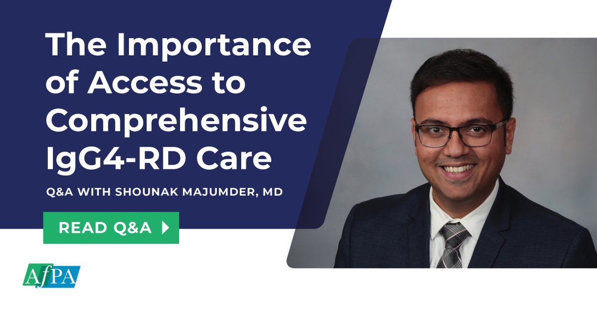 patientaccess's tweet photo. IgG4-RD impacts multiple organ systems, making comprehensive, coordinated care essential for patients.
 
In a new Q&amp;A, Shounak Majumder, MD, shares his perspective on imaging, telehealth, and cross-specialty collaboration in IgG4-RD care.
 
📄 Read more: https://t.co/Jkts4t5hVj https://t.co/wUkU2gw2og