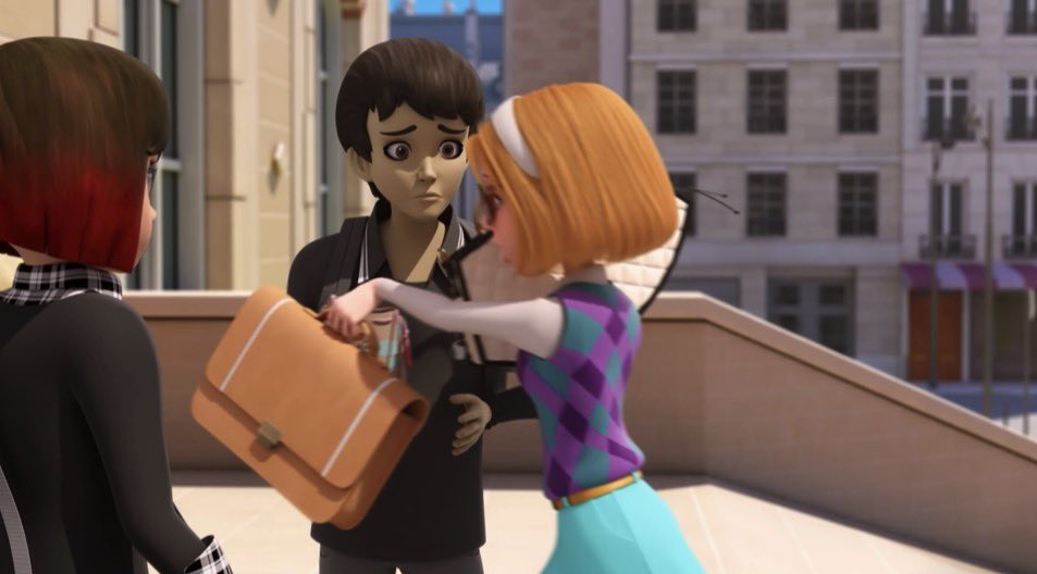 sourmarcaniels's tweet photo. if zoebrina actually becomes canon, it’s some crazy subtle foreshadowing for chloe to say that boys should be crazy about zoe and want to hold her bag only for sabrina to take it https://t.co/pN2EhZapbZ