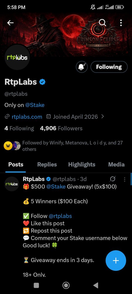 kripto_babe's tweet photo. @rtplabs @Stake Thank you for the chance 
Count me in 

USER ; dollyp1996

Manifesting this win 🍀 https://t.co/lDG9Ok4HYv