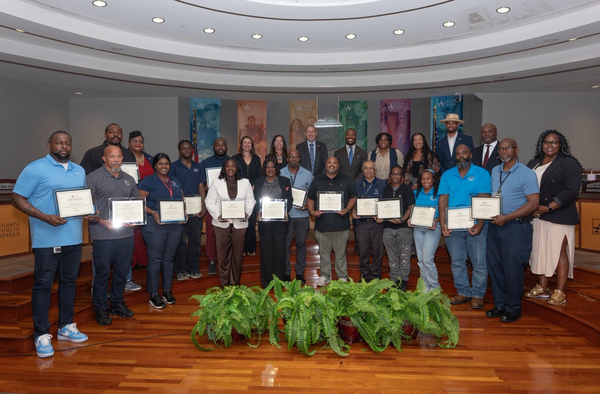 apsupdate's tweet photo. This month, the Atlanta Board of Education proudly recognized 4 outstanding APS counselors whose schools earned Recognized ASCA Model Program honors at Sutton Middle School and Humphries Elementary, introduced the 2026-2027 Student Advisory Council, and celebrated our amazing APS Warehouse Teams in Facilities & IT for their dedication.

Special congratulations to McKenna K. Baskett, crowned the 2025-2026 Royal International Miss Pre-Teen! It’s an honor to celebrate the incredible individuals and teams making APS shine brighter every day. #APSProud #APSExcellence