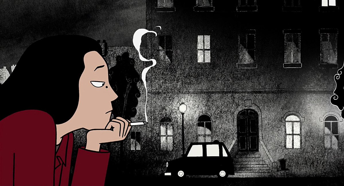lavalvalencia's tweet photo. Leí que falleció Marjane Satrapi.
Vi Persepolis, adaptación de su obra autobiográfica que codirigió, una noche de mi adolescencia cuando la pasaron en la televisión. Descubrí una película que desde entonces se quedó conmigo.
Eterna Marjane ♥️ https://t.co/BxJ7G72HUz