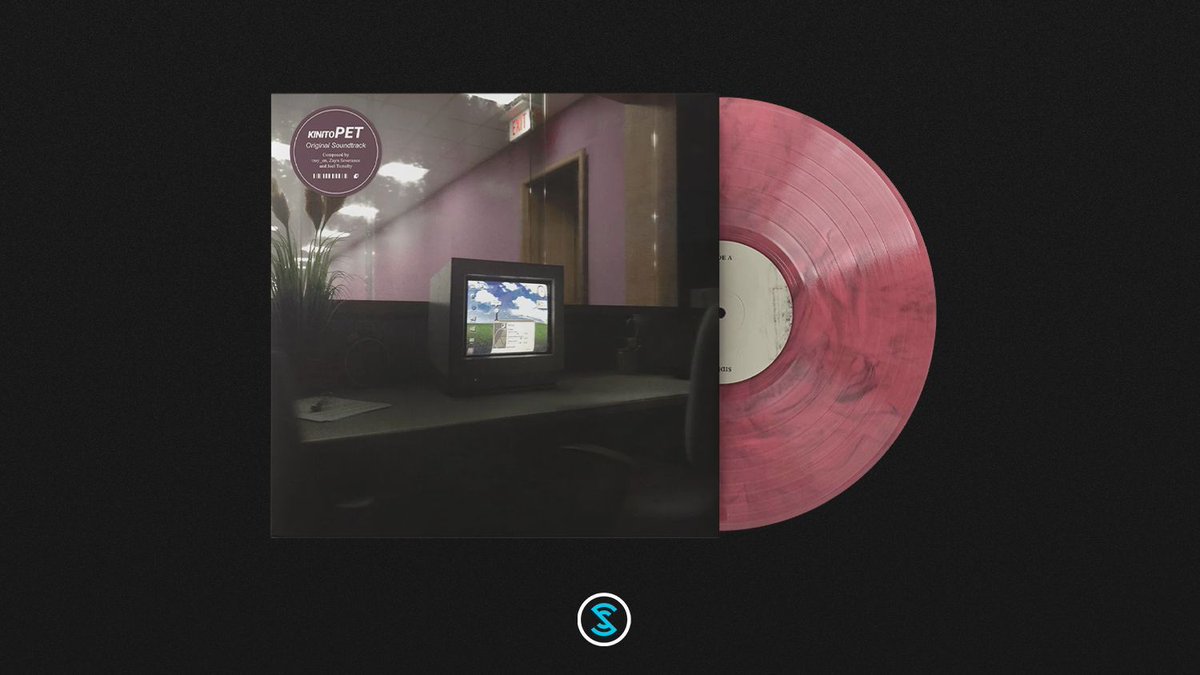 MateriaStore's tweet photo. 🖥️ KinitoPET arrives on 1xLP!

This single LP soundtrack features 15 tracks by troy_en, Zayn Severance, and Joel Tumelty on pink-with-black-smoke vinyl, with art by troy_en.

Available now at the Materia Store, courtesy of Fangamer:
https://t.co/GMpd9qbO53 https://t.co/rz25eGKUQk
